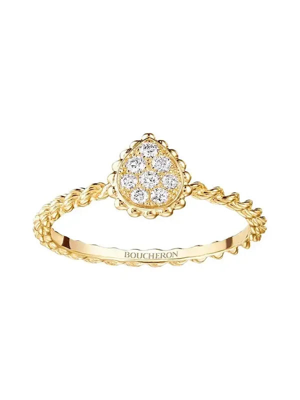 Serpent Boheme Extra Small Motif Diamond Ring