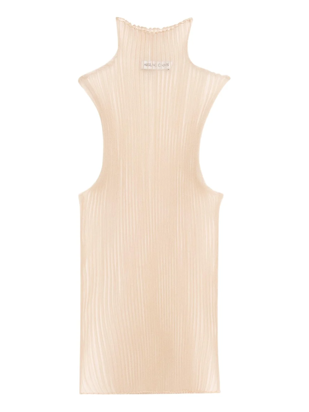 Aisling Camps Sleeveless Modern Mist Sheer Turtleneck