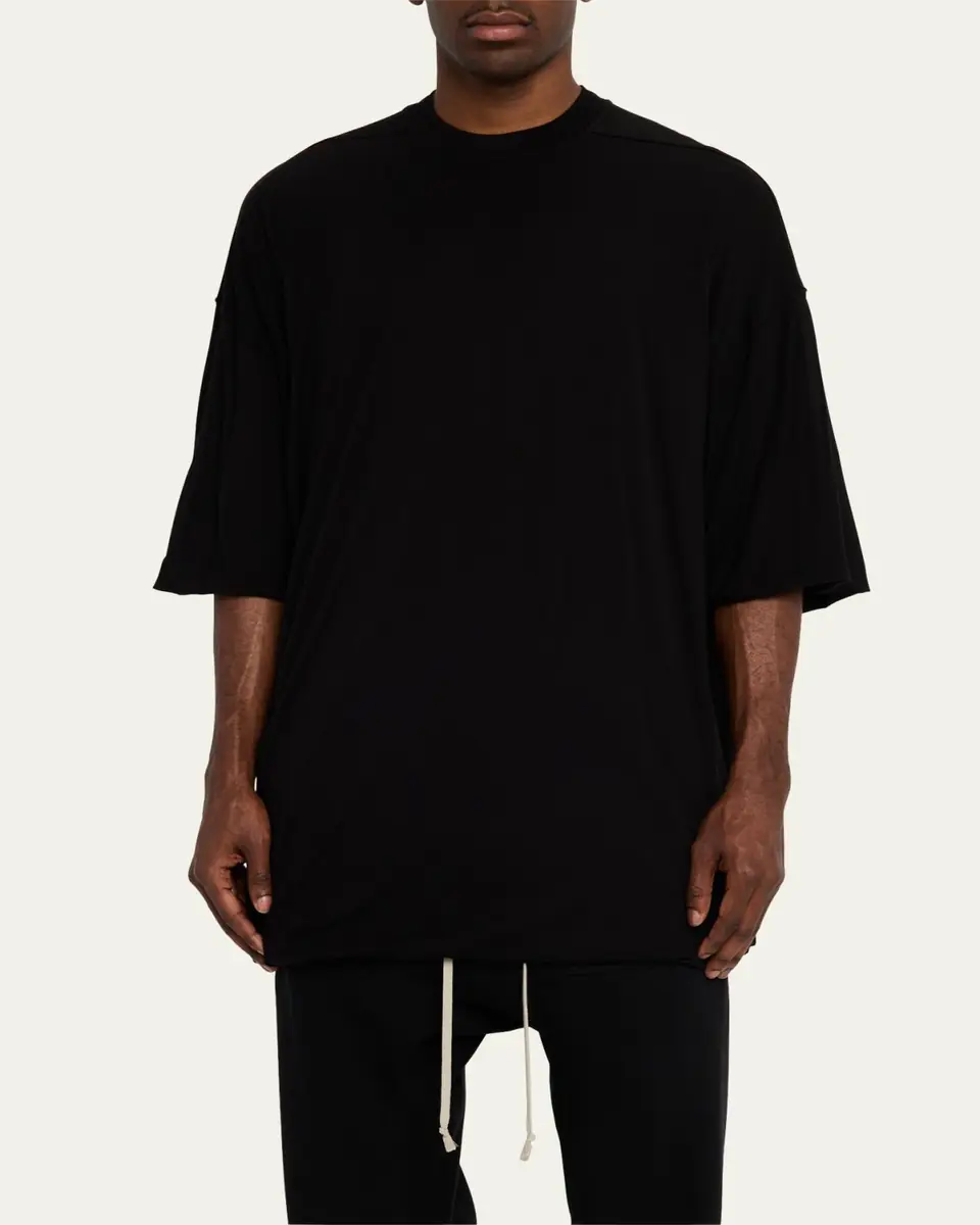 DRKSHDW RICK OWENS Men's Tommy Double-Layer T-Shirt | Thumbnail 2
