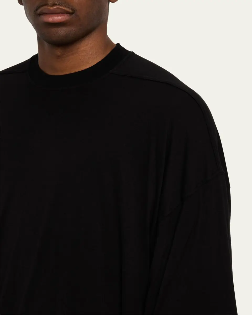 DRKSHDW RICK OWENS Men's Tommy Double-Layer T-Shirt | Thumbnail 3