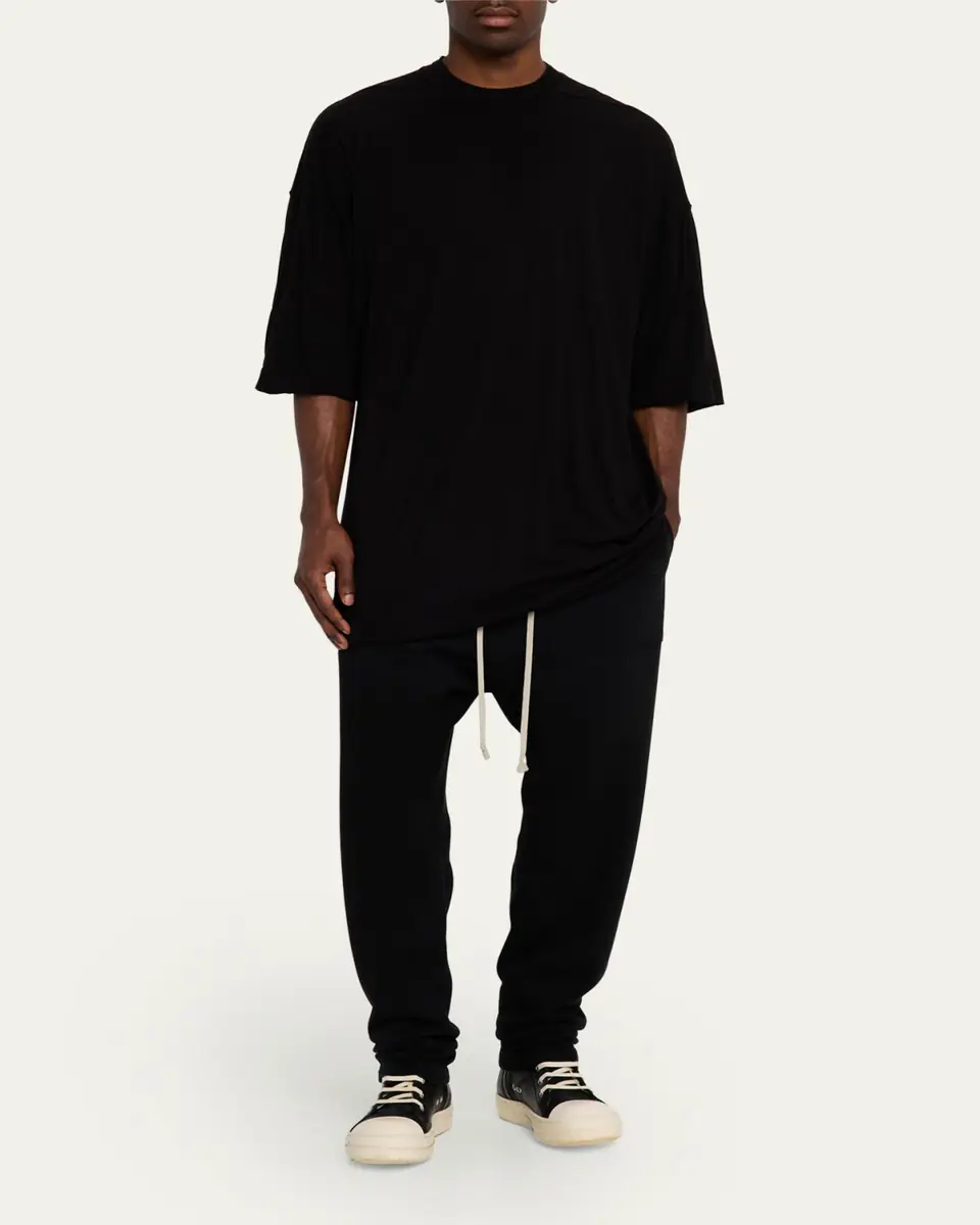 DRKSHDW RICK OWENS Men's Tommy Double-Layer T-Shirt | Thumbnail 4