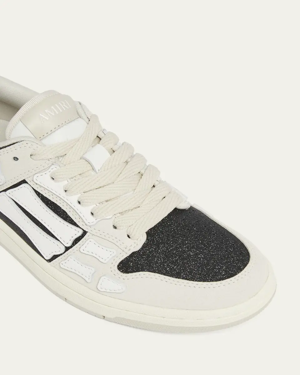 AMIRI Pacific Bones Mixed Leather Sneakers | Thumbnail 4 AMIRI Pacific Bones Mixed Leather Sneakers | Thumbnail 4