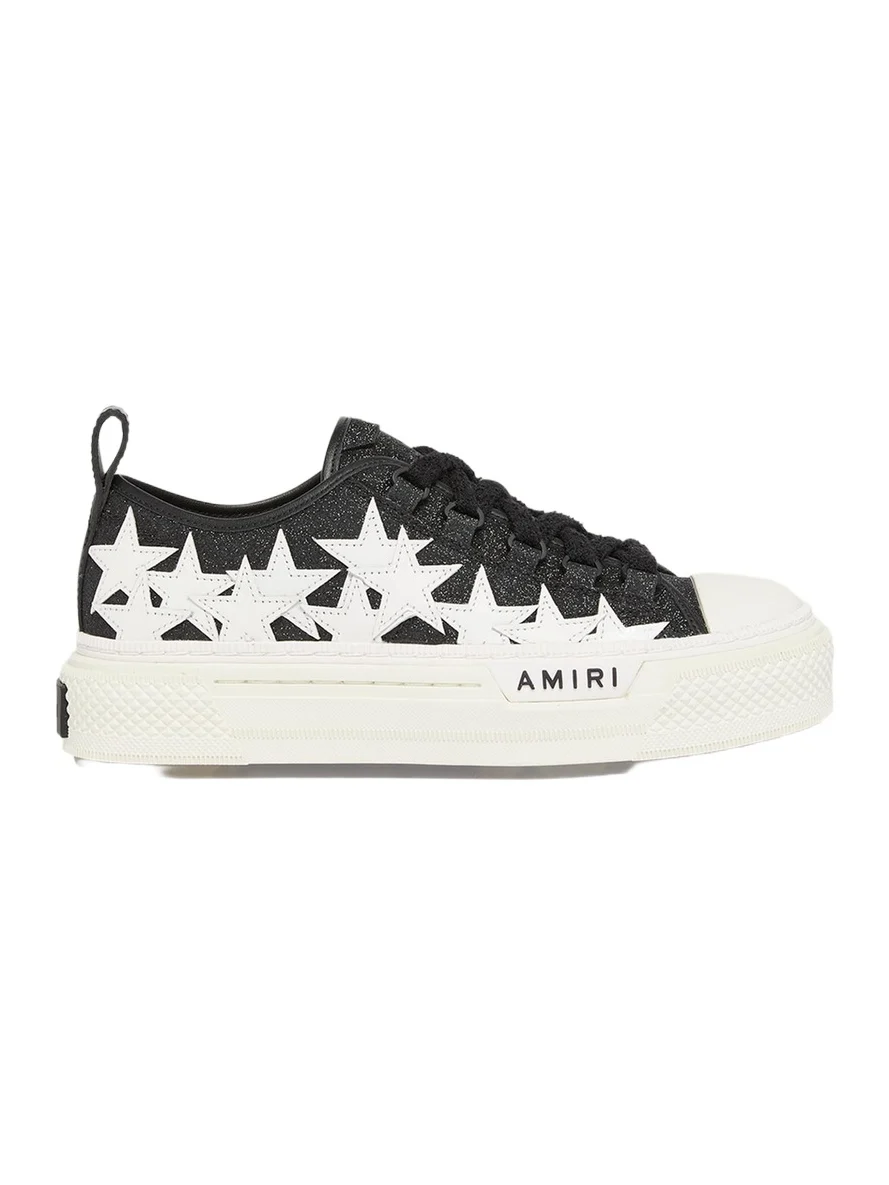 AMIRI Glitter Stars Low-Top Sneakers