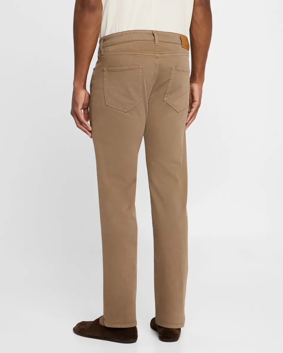 Loro Piana Men's Quarona Denim Five-Pocket Pants | Thumbnail 2