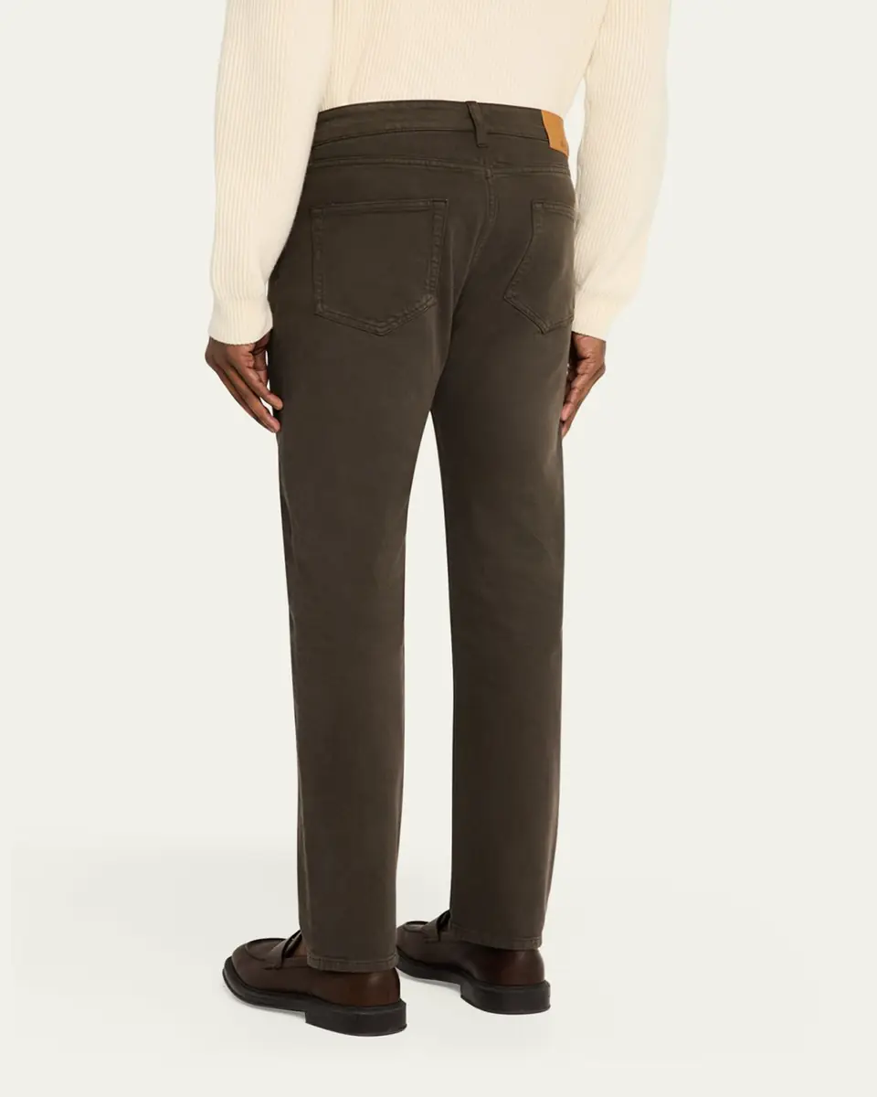Loro Piana Men's Quarona Denim Five-Pocket Pants | Thumbnail 11
