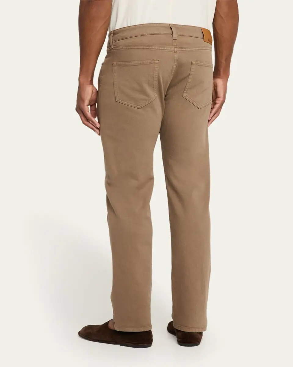 Loro Piana Men's Quarona Denim Five-Pocket Pants | Thumbnail 7
