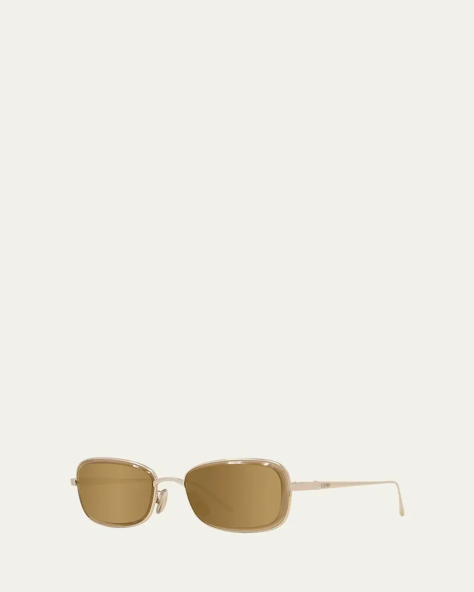 Loewe LW40159U Metal Square Sunglasses | Thumbnail 4