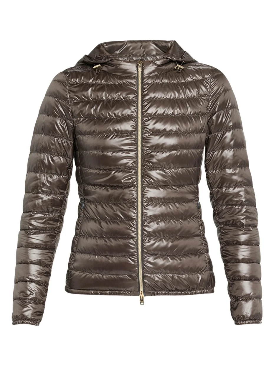 Angela Short Down Jacket with Detachable Hood