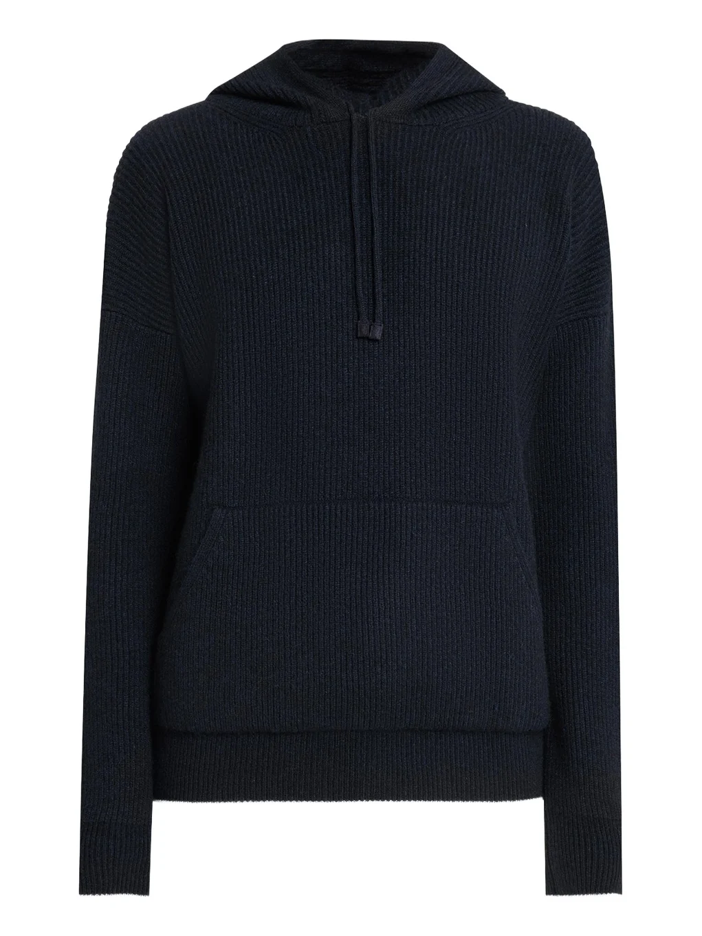 Bergdorf Goodman Men's Ribbed Silk-Cotton Hoodie