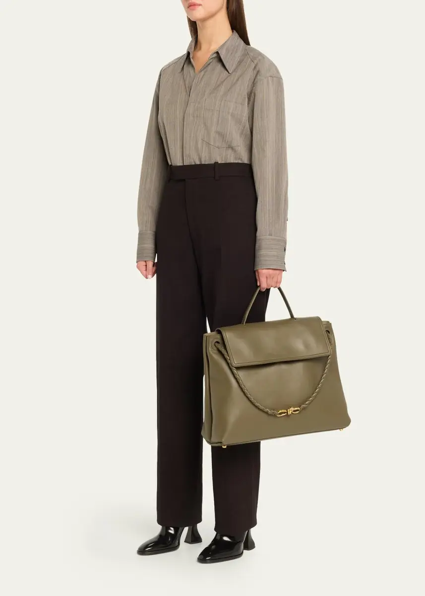 Bottega Veneta Ciao Ciao Large Leather Top-Handle Bag | Thumbnail 9 Bottega Veneta Ciao Ciao Large Leather Top-Handle Bag | Thumbnail 9