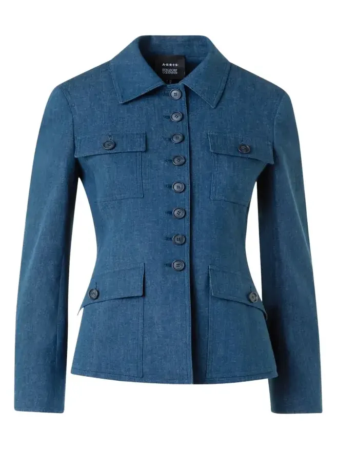 Delia Stretch Denim Jacket