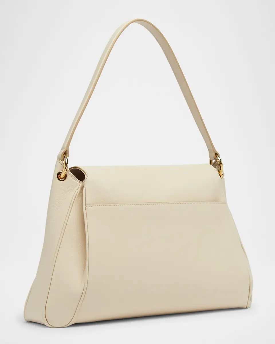TOM FORD Tara Flap Shoulder Bag in Grain Leather | Thumbnail 2