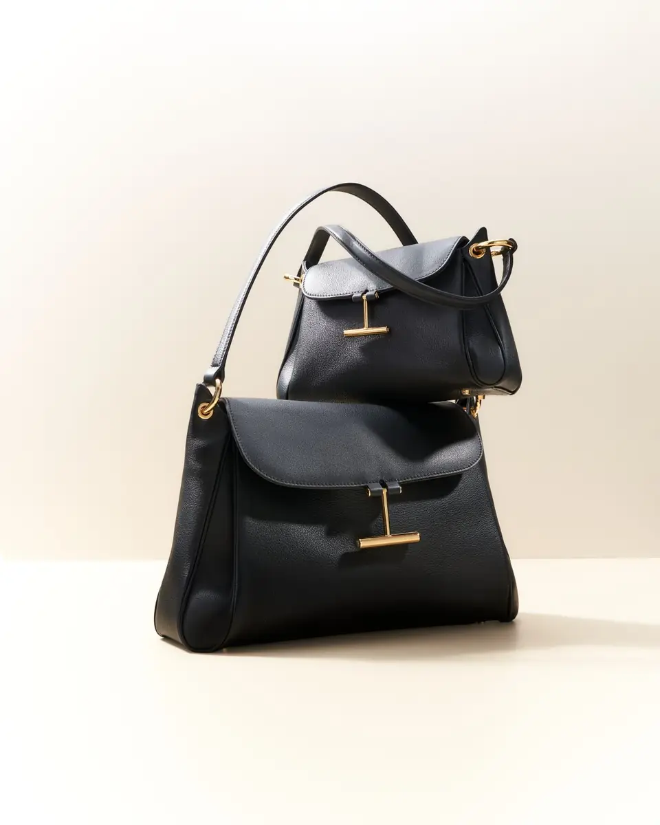 TOM FORD Tara Flap Shoulder Bag in Grain Leather | Thumbnail 4