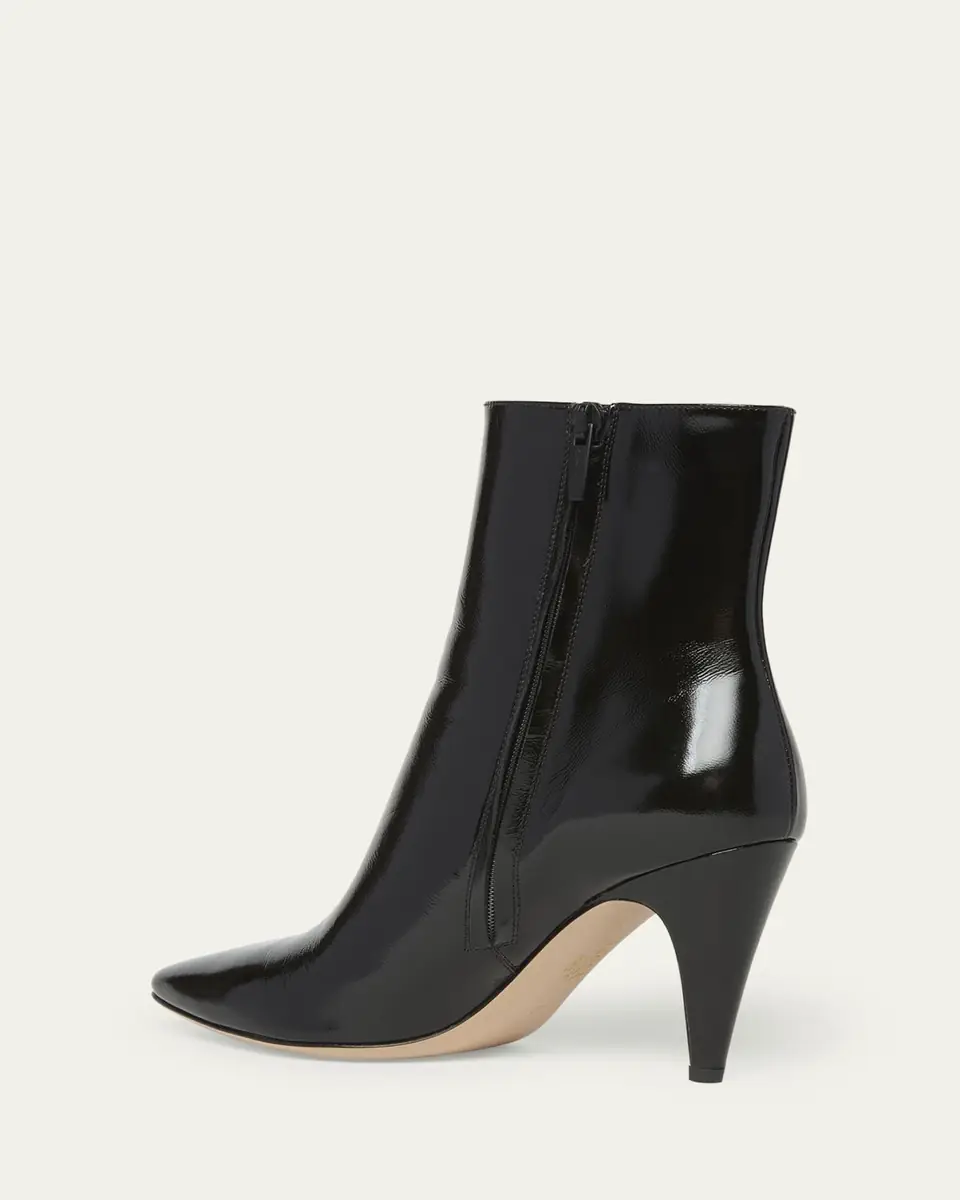 Gianvito Rossi Amelia Patent Leather Booties | Thumbnail 2