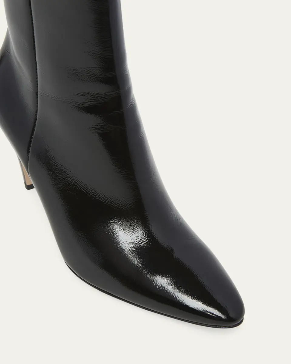 Gianvito Rossi Amelia Patent Leather Booties | Thumbnail 3