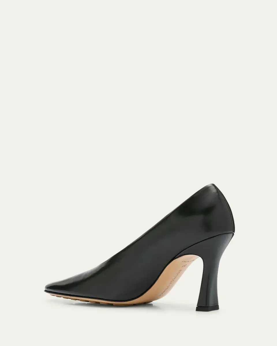 Bottega Veneta Leather Stiletto Sporty Pumps | Thumbnail 11