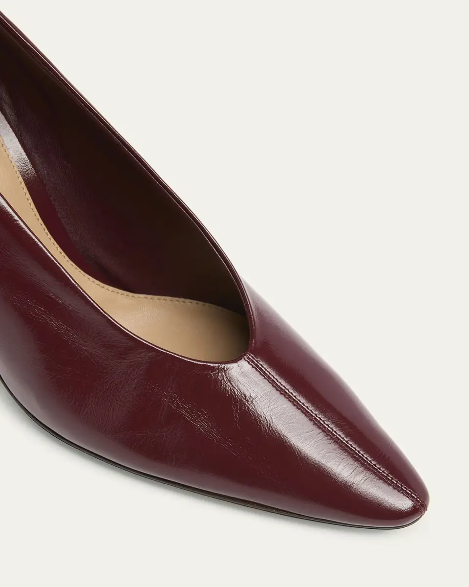 Bottega Veneta Leather Stiletto Sporty Pumps | Thumbnail 16