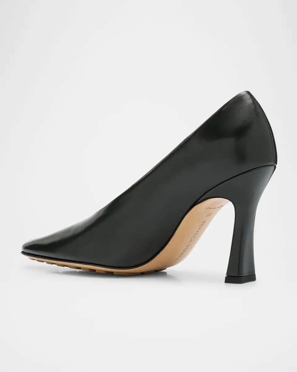 Bottega Veneta Leather Stiletto Sporty Pumps | Thumbnail 18