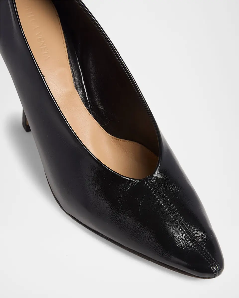 Bottega Veneta Leather Stiletto Sporty Pumps | Thumbnail 24