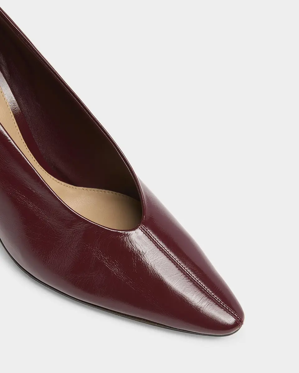 Bottega Veneta Leather Stiletto Sporty Pumps | Thumbnail 4