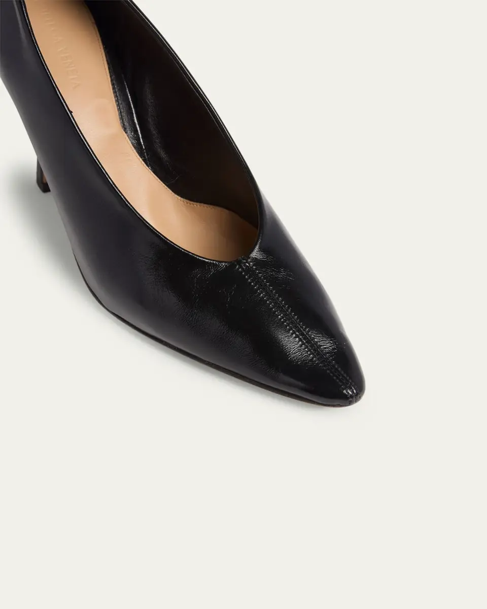 Bottega Veneta Leather Stiletto Sporty Pumps | Thumbnail 10