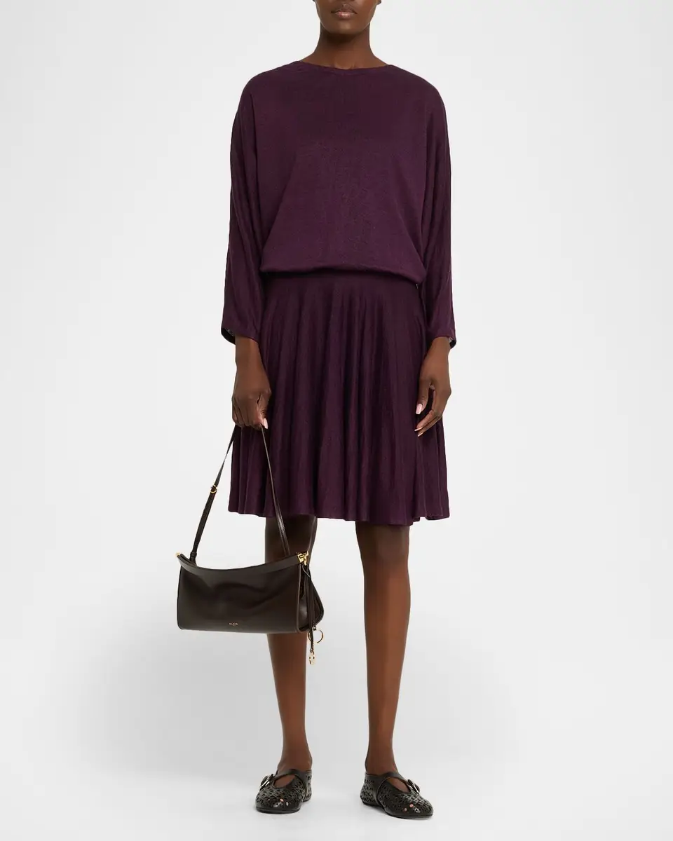 ALAÏA Le Click Medium Shoulder Bag in Glossy Leather | Thumbnail 31 ALAÏA Le Click Medium Shoulder Bag in Glossy Leather | Thumbnail 31