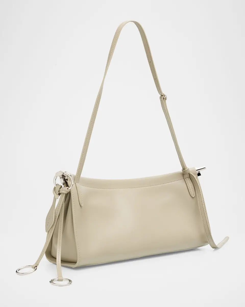 ALAÏA Le Click Medium Shoulder Bag in Glossy Leather | Thumbnail 34 ALAÏA Le Click Medium Shoulder Bag in Glossy Leather | Thumbnail 34