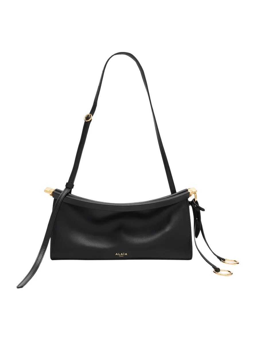 Le Click Small Shoulder Bag in Glossy Leather Le Click Small Shoulder Bag in Glossy Leather