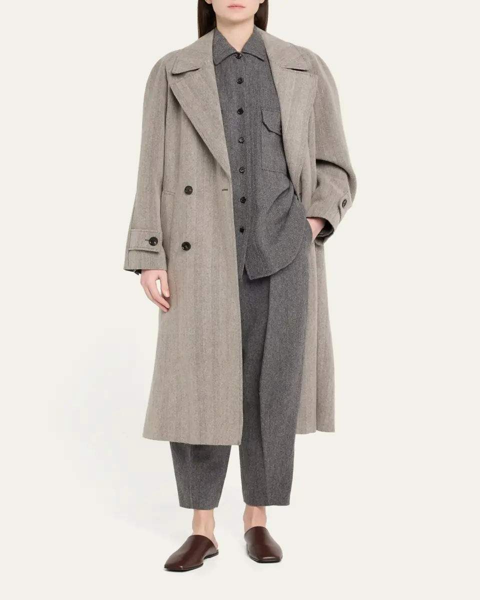 Loro Piana Dan Tapered Wool Cashmere Trousers | Thumbnail 2 Loro Piana Dan Tapered Wool Cashmere Trousers | Thumbnail 2