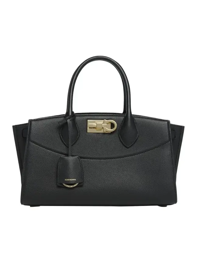 The New Studio Soft Leather Top-Handle Bag The New Studio Soft Leather Top-Handle Bag
