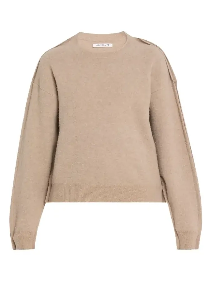 Sculpted Merino Wool Pullover