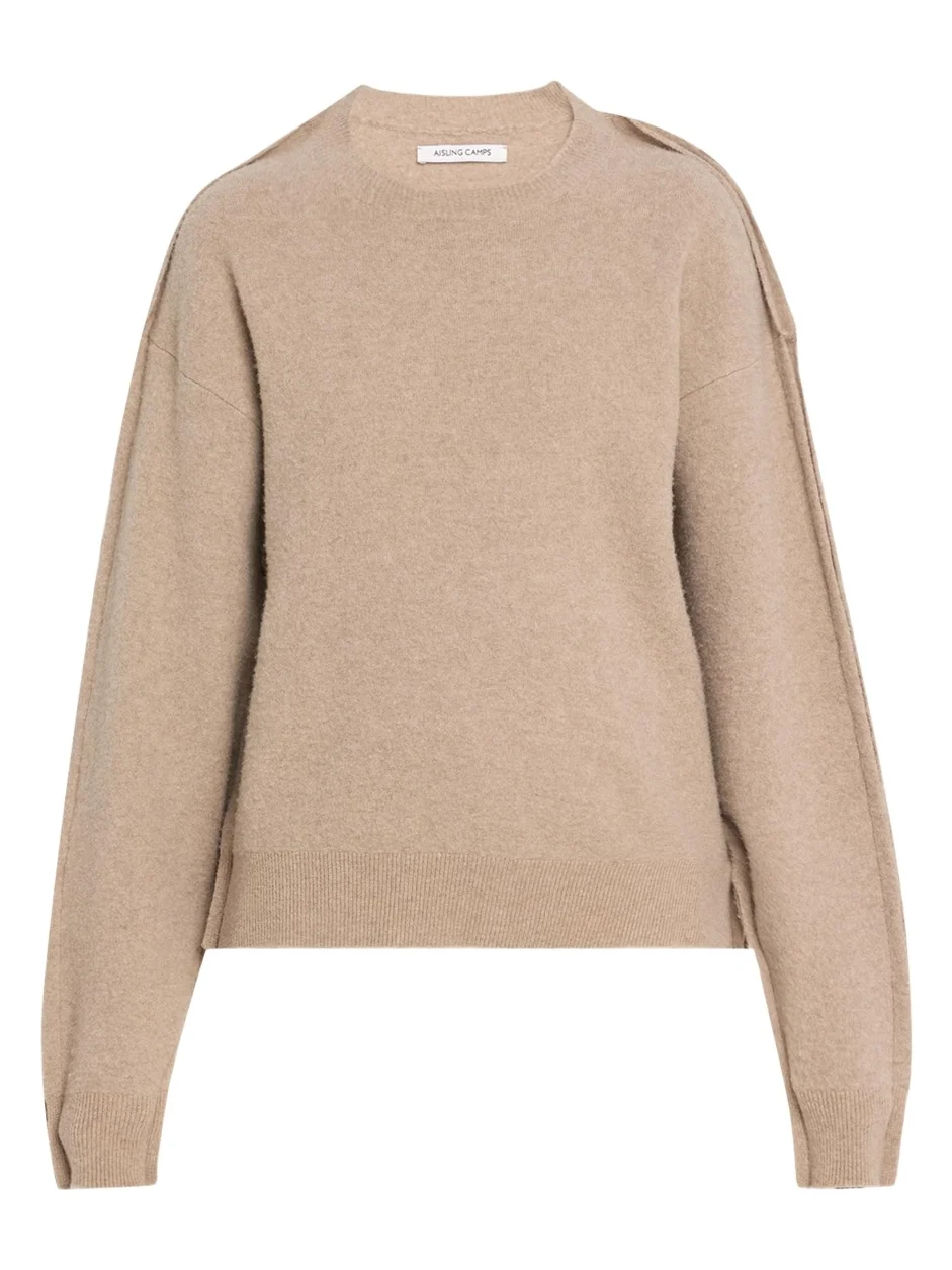 Aisling Camps Sculpted Merino Wool Pullover