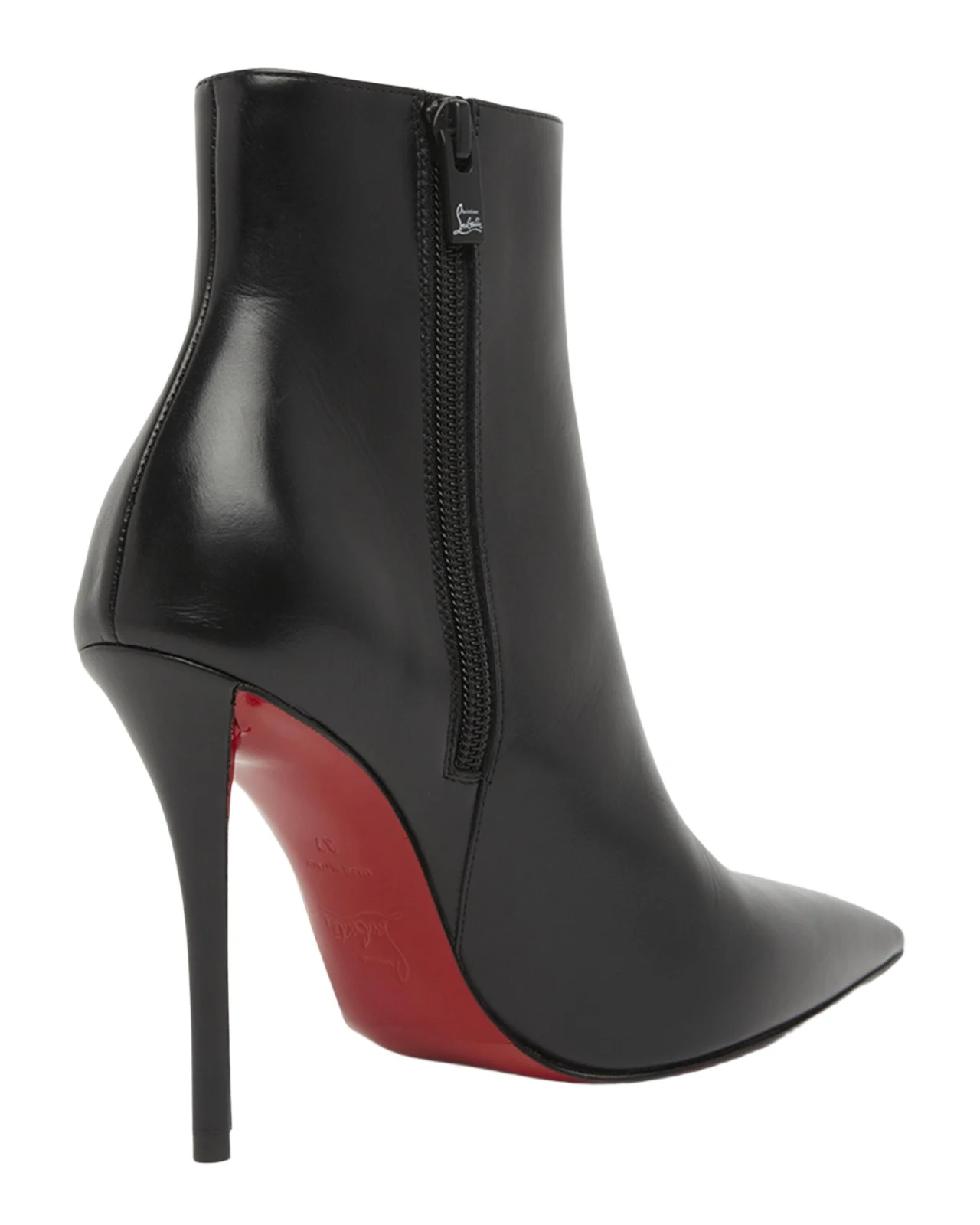 100mm Miss Z Leather Booties 100mm Miss Z Leather Booties