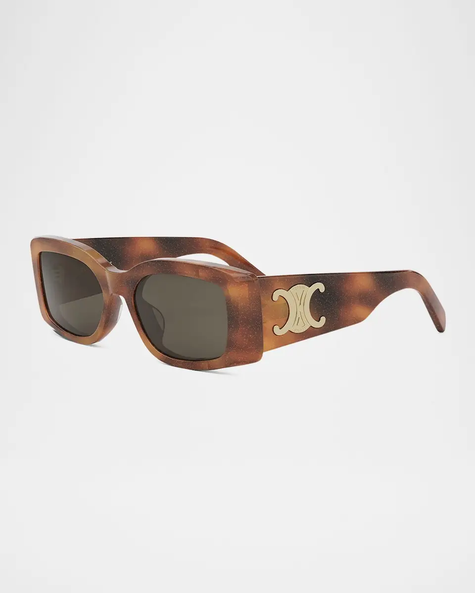 Celine Maxi Triomphe Rectangle Sunglasses | Thumbnail 2 Celine Maxi Triomphe Rectangle Sunglasses | Thumbnail 2