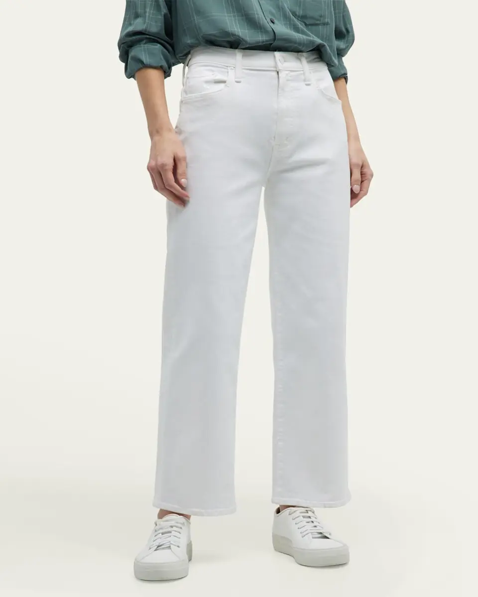 Mother The Rambler Zip Ankle Jeans | Thumbnail 4 Mother The Rambler Zip Ankle Jeans | Thumbnail 4