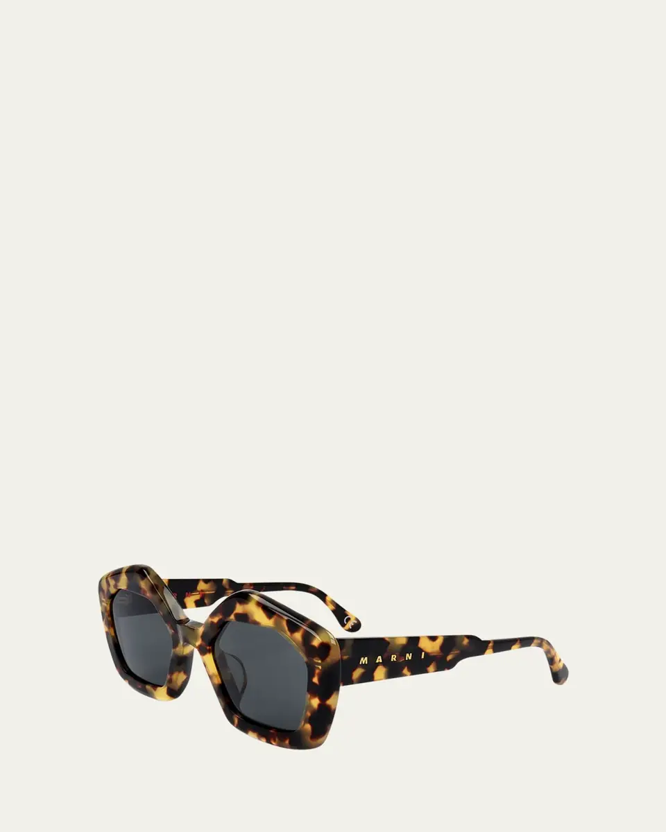 Marni Logo Acetate Butterfly Sunglasses | Thumbnail 2