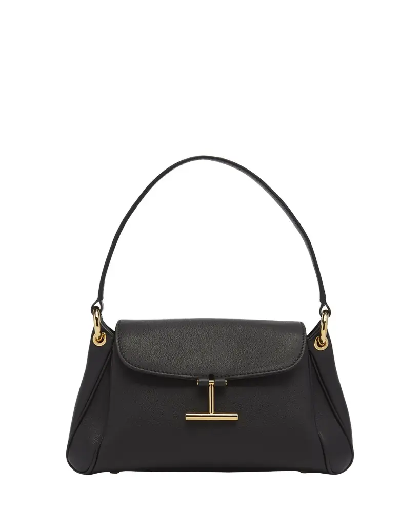 TOM FORD Tara Small Shoulder Bag in Grain Leather | Image 1 TOM FORD Tara Small Shoulder Bag in Grain Leather | Image 1