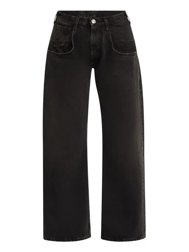 5-Pocket Straight-Leg Denim Ankle Pants 5-Pocket Straight-Leg Denim Ankle Pants