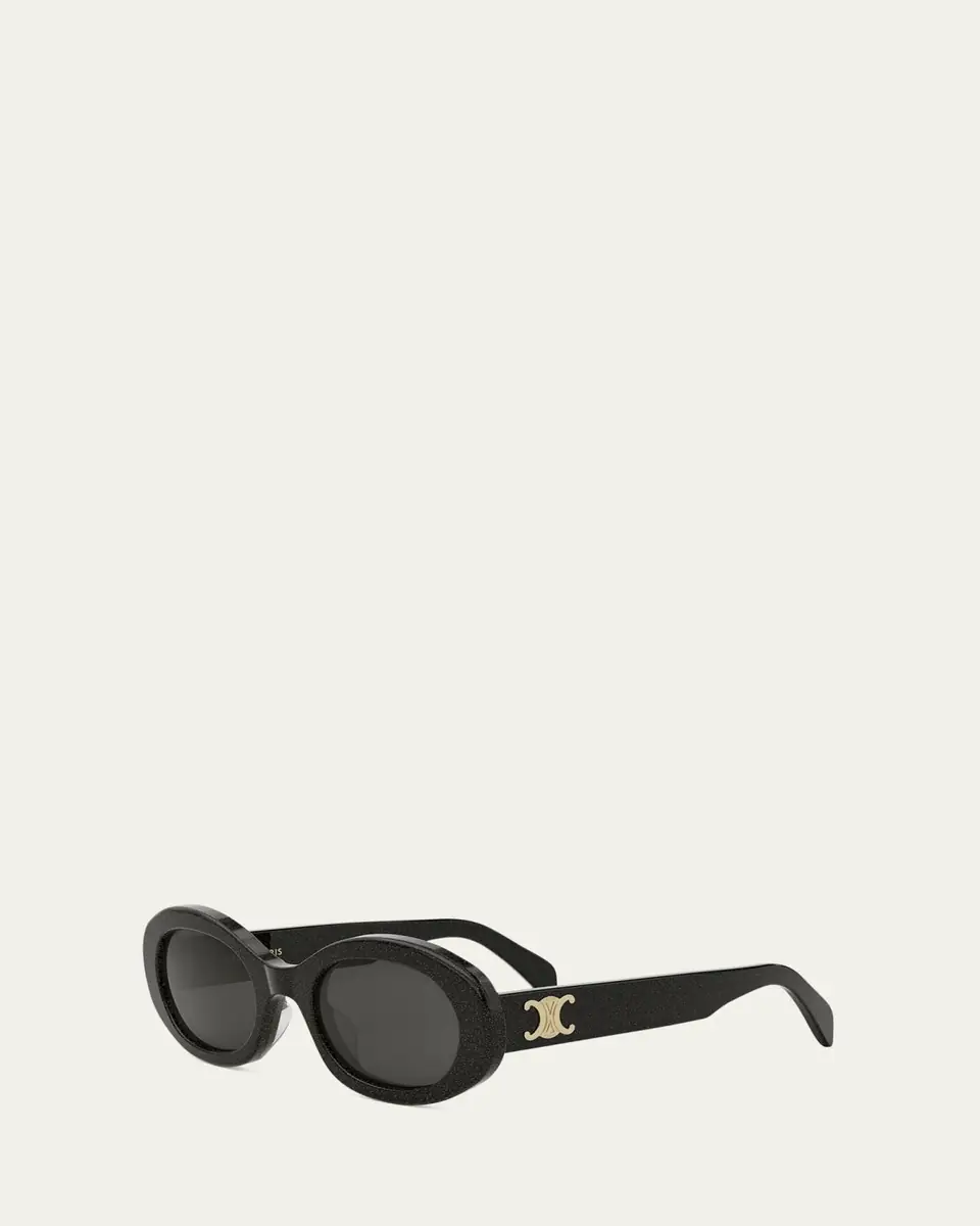 Celine Triomphe Oval Sunglasses | Thumbnail 2 Celine Triomphe Oval Sunglasses | Thumbnail 2