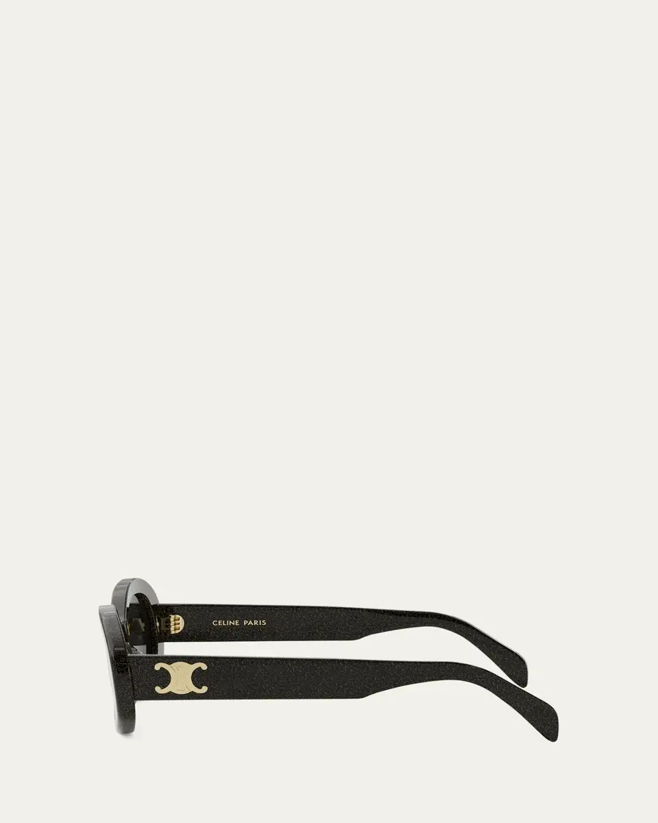Celine Triomphe Oval Sunglasses | Thumbnail 3 Celine Triomphe Oval Sunglasses | Thumbnail 3