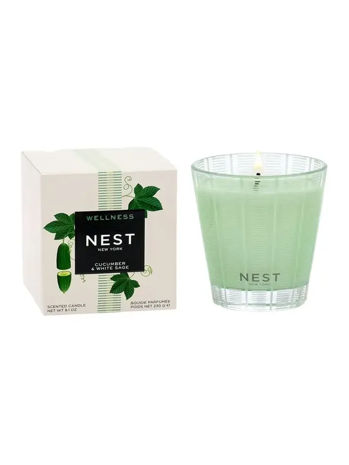 NEST New York Cucumber & White Sage Candle, 8.1 oz.