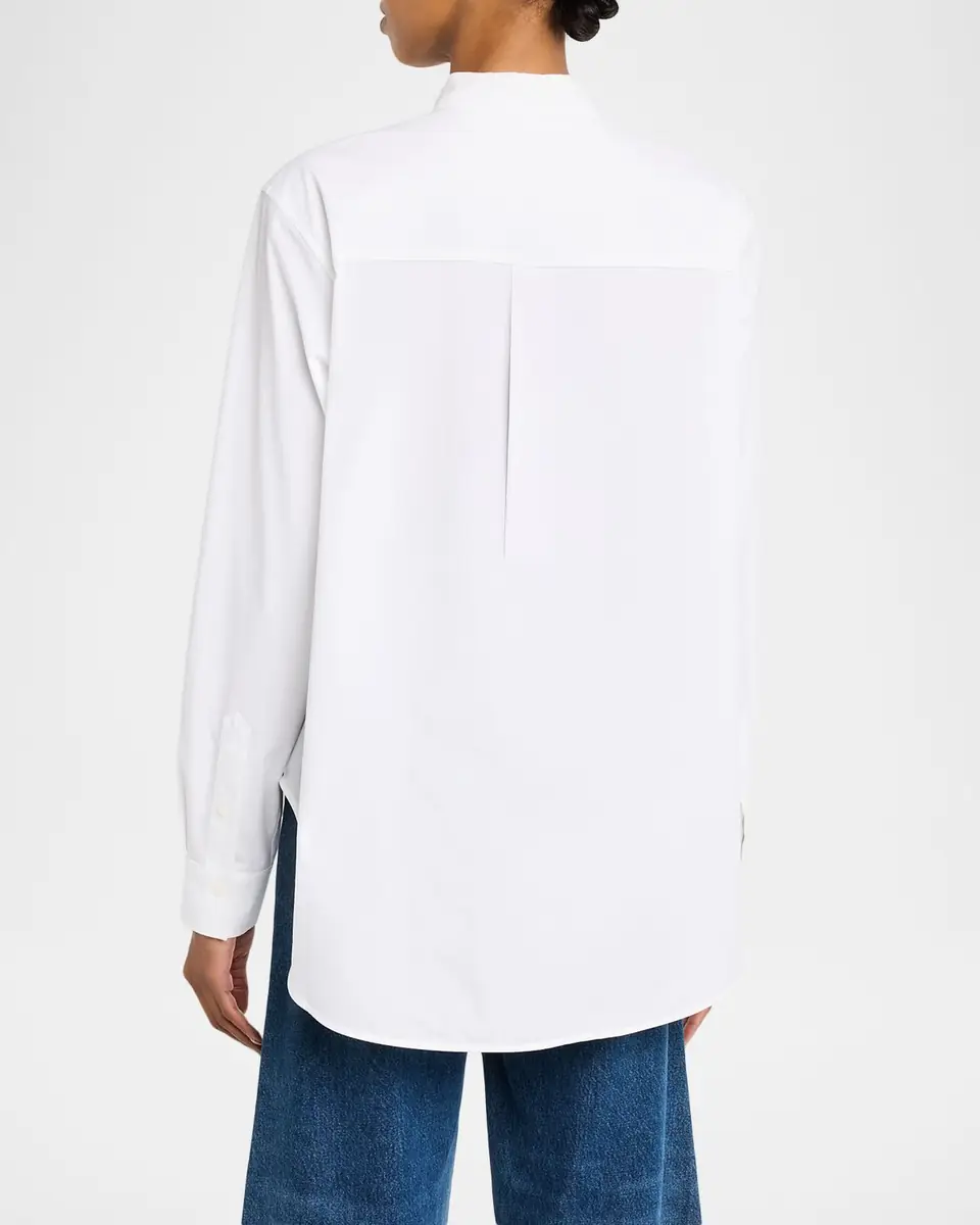 Toteme Signature Cotton Button-Down Shirt | Thumbnail 7