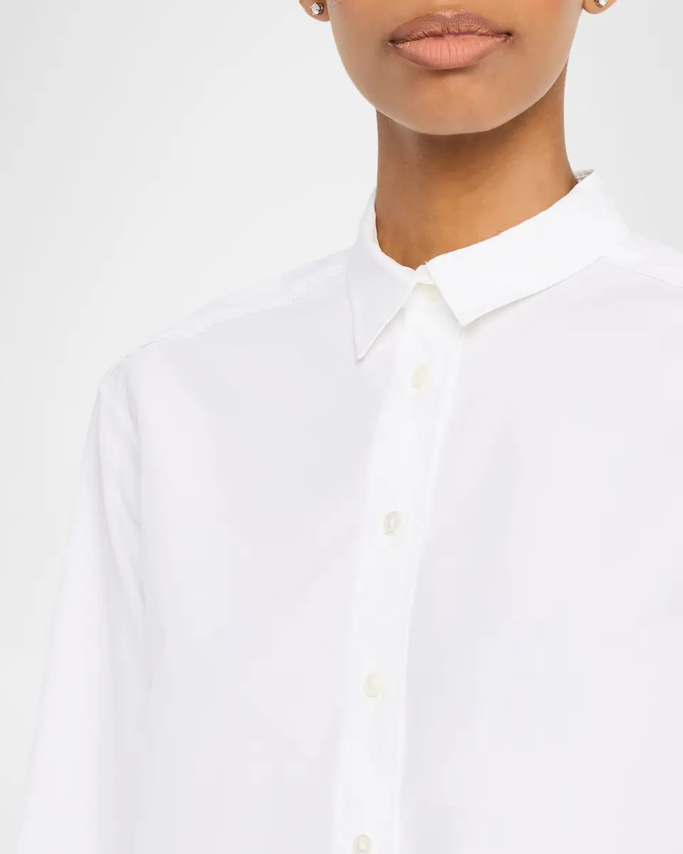 Toteme Signature Cotton Button-Down Shirt | Thumbnail 9