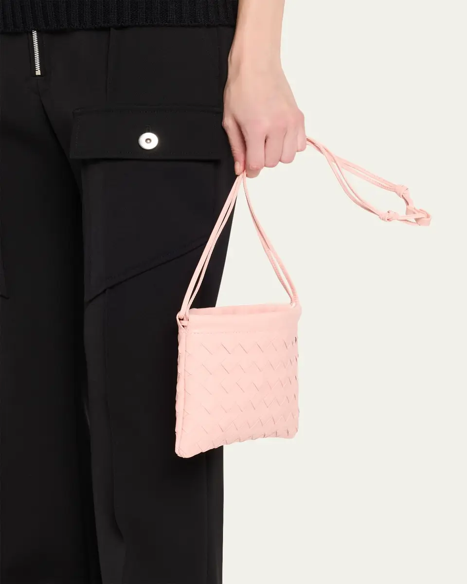 Bottega Veneta Small Leather Pouch Crossbody Bag | Thumbnail 6