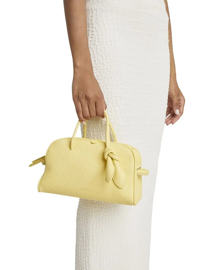 Jacquemus Le Petit Turismo Leather Top-Handle Bag | Image 1 Jacquemus Le Petit Turismo Leather Top-Handle Bag | Image 1