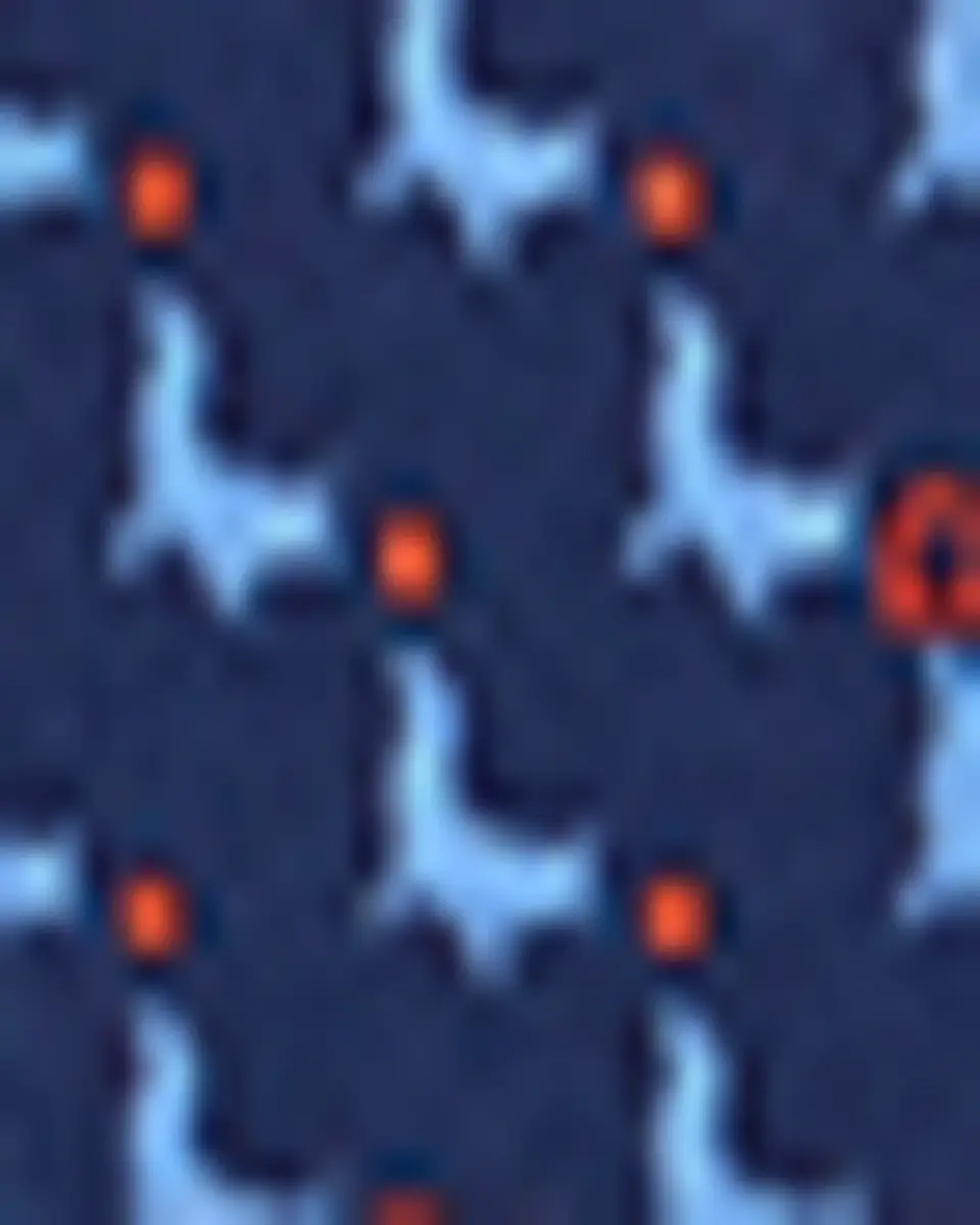 Ferragamo Men's Sea Lion-Print Silk Tie | Thumbnail 3