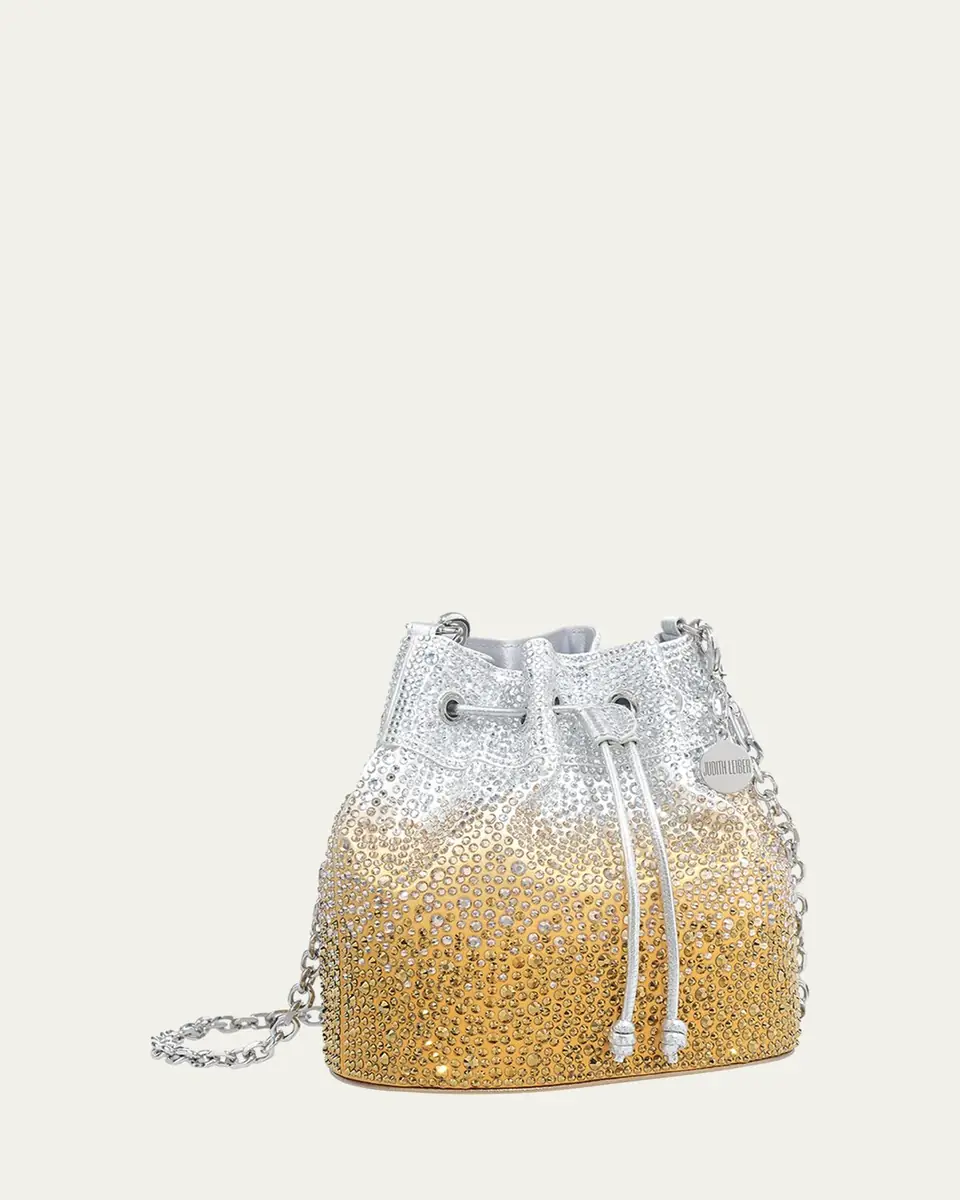 Judith Leiber Couture Piper Gradient Crystal Bucket Bag | Thumbnail 4 Judith Leiber Couture Piper Gradient Crystal Bucket Bag | Thumbnail 4