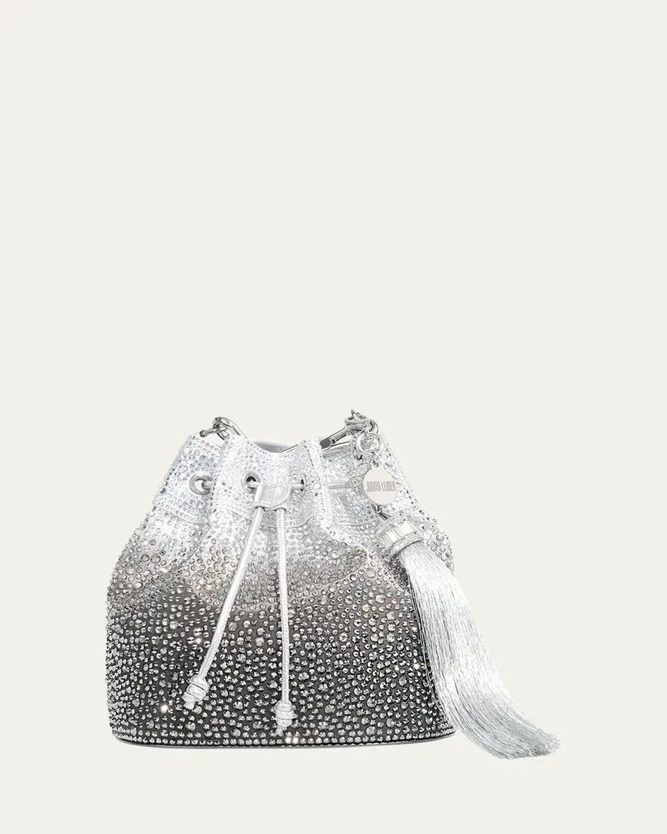 Judith Leiber Couture Piper Gradient Crystal Bucket Bag | Thumbnail 6 Judith Leiber Couture Piper Gradient Crystal Bucket Bag | Thumbnail 6