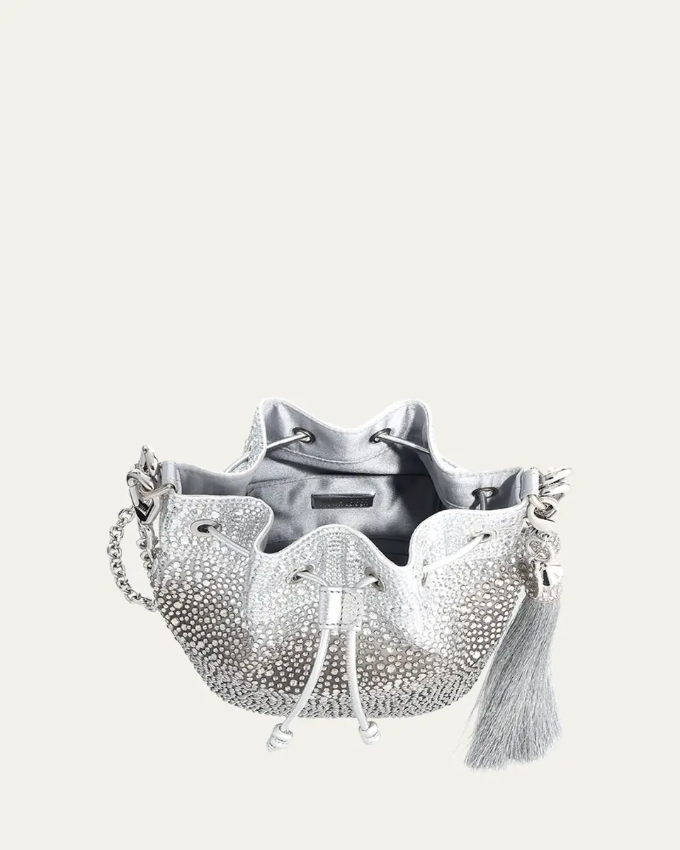 Judith Leiber Couture Piper Gradient Crystal Bucket Bag | Thumbnail 8 Judith Leiber Couture Piper Gradient Crystal Bucket Bag | Thumbnail 8