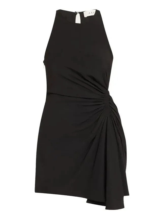 Rue Sleeveless Ruched Mini Dress Rue Sleeveless Ruched Mini Dress